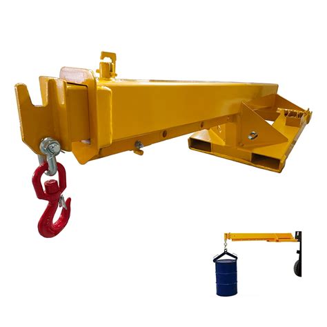 Buy INTBUYING Forklift Crane Lifting Hoist Truss Jib Boom Hook 2T ...