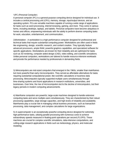 Types of Computer PDF 的图像结果