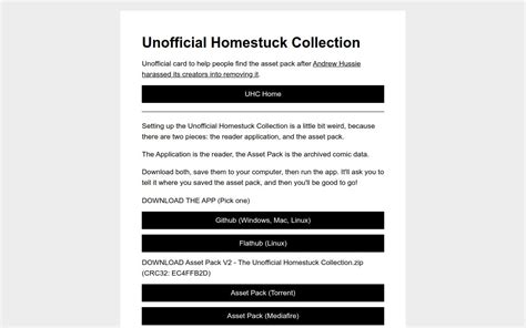 Unofficial Homestuck Collection