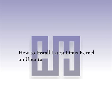 Kernel Install 的图像结果