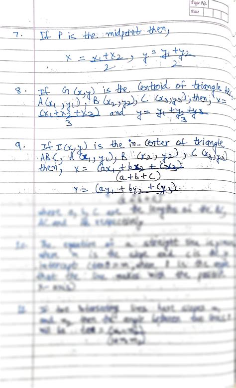 Coordinate Geometry Formula 的图像结果