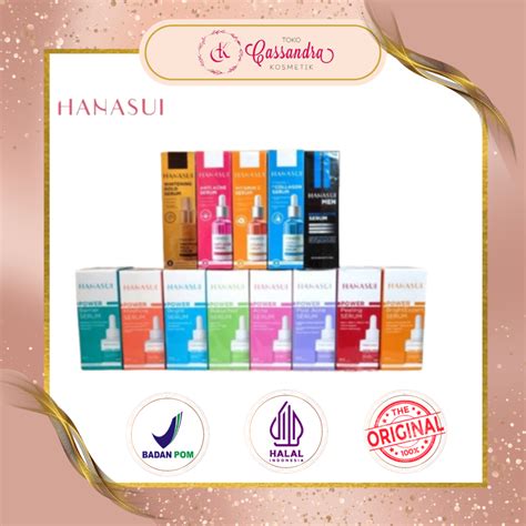 Hanasui SERUM ALL Variant ANTI ACNE/VITAMIN C/ WHITENING GOLD/VITAMIN C ...