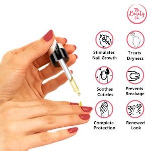 Buy The Beauty Co. Cuticle Oil With Milk & Honey, Paraben Free ...