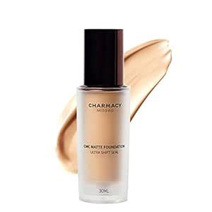 Charmacy Milano Matte Foundation 02 Cream- 30 Ml,With Spf 25 Sun ...