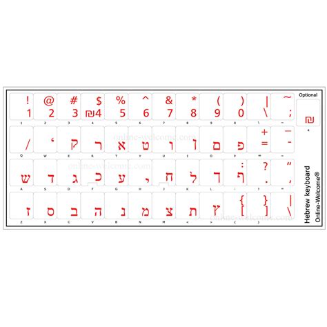Image result for Hebrew Keyboard Key