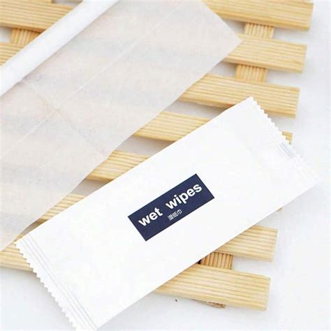 10/20/50/100 Single-Layer Aviation Wet Wipes, Hotel Catering Takeaway ...