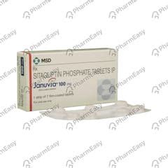 Januvia 100 MG Tablet (10): Uses, Side Effects, Price & Dosage | PharmEasy