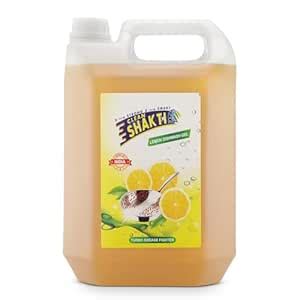 Clean Shakti Organic Lemon Dishwashing Liquid Gel - 5 liter | Powerful ...