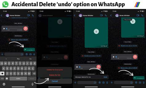WhatsApp Releases An 'undo' Option To Recover 'Accidental Delete' On ...
