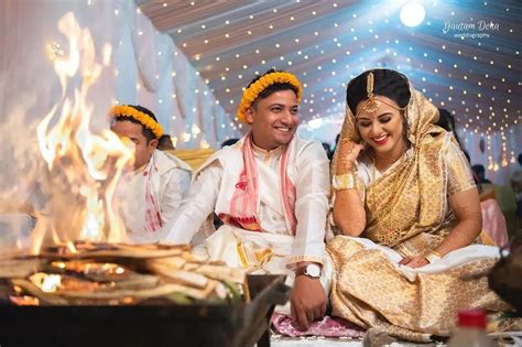 The Customs and Rituals of an Assamese Wedding Celebration