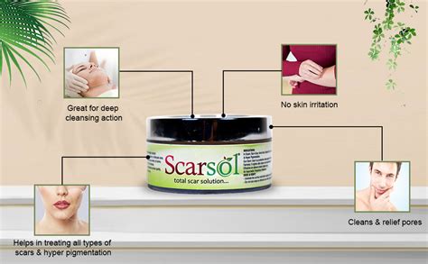 Scarsol Premium & Organic Acne Scar Solution Cream | Acne Scars Remover ...