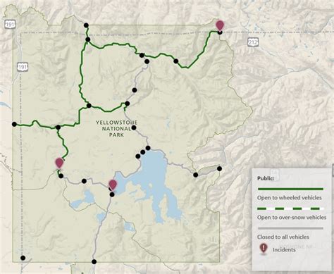Yellowstone opens the West Entrance road. Entrance fees will be waived ...