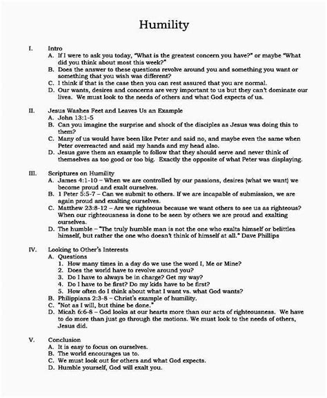 Lesson On Humility Sunday School 的图像结果