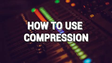 Compression Detailed Tutorial Free Download 的图像结果