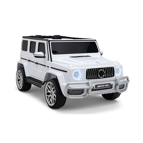 Auto na akumulator džip G-klasa Y-MB910 12V beli 062137B | Volim svoj dom