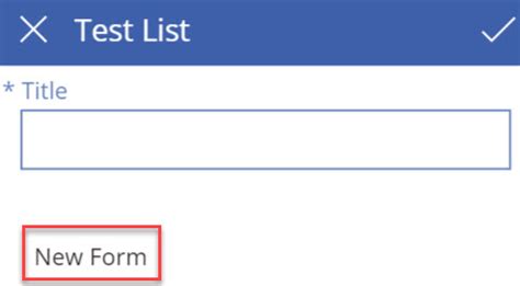 Power Apps Update Form 的图像结果