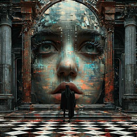 "The apotheosis of the glitch. The AI is out. grunge aesthetics ...