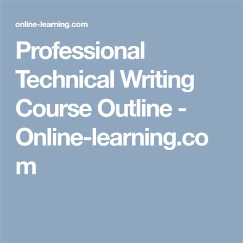 Image result for Free Technical Writing Course Online