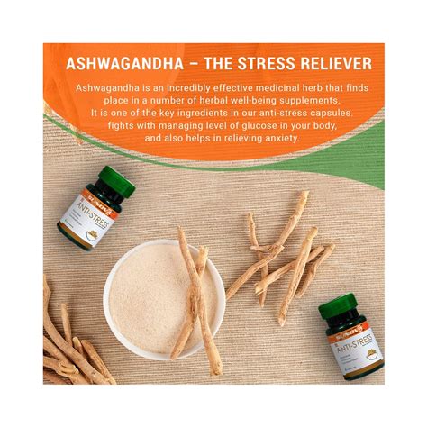 Buy Sunova Anti-Stress 60 Veg Capsules online - Cureka