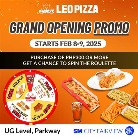 LEO PIZZA PH | The FIRST EVER 10-Inch Pizza in the Philippines is now ...