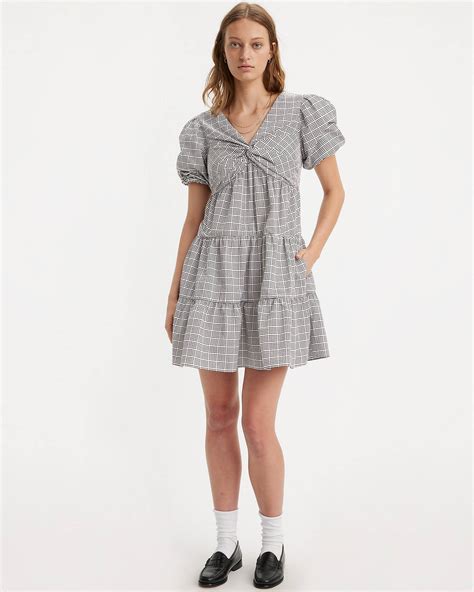 Volume Sleeveless Dress - Grey | Levi's® XK