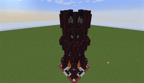 Image result for Nether Tower Tutorial