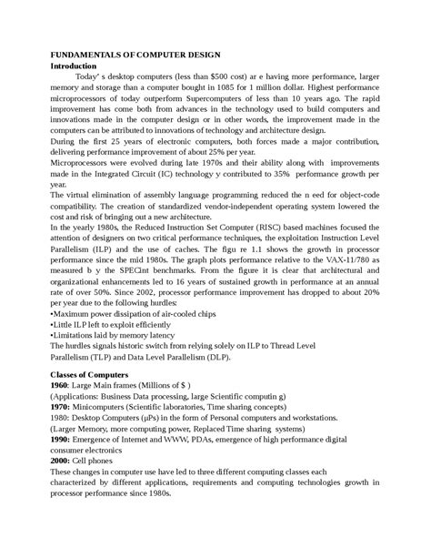 Image result for Computer Architecture Intoduction