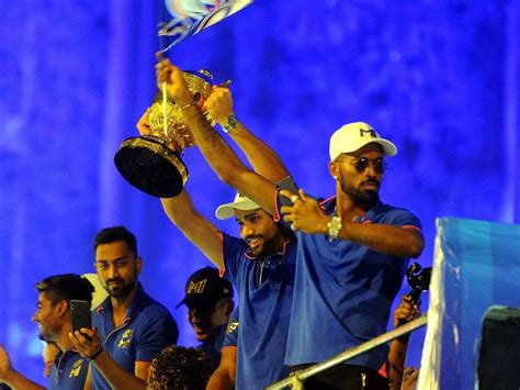 Here's How Mumbai Indians Celebrated Winning IPL 2019 With A Victory Parade
