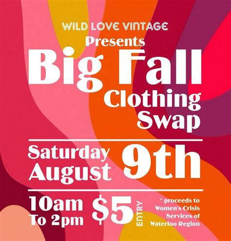 Wild Love Vintage BIG FALL Clothing Swap Fundraiser, Church of the Good ...