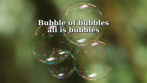 Bubble of bubbles, all is bubbles | St Mary Magdalene, Enfield