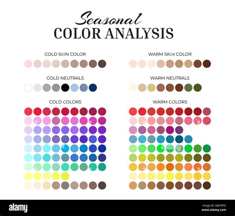 Seasonal Color Analysis Swatches at Tara Padgett blog