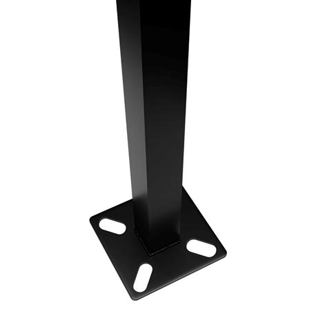 25 Foot Light Pole- 4 inch Square Tube light Pole - Premium Surface ...