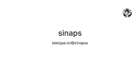 sinaps — Teletype