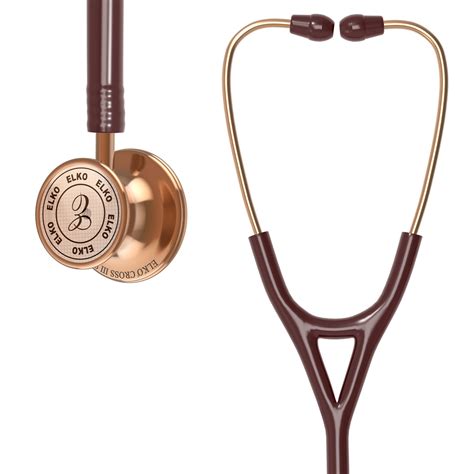 ELKO CROSS III SS Stainless Steel Stethoscope - Rose Gold – ELKO Healthcare
