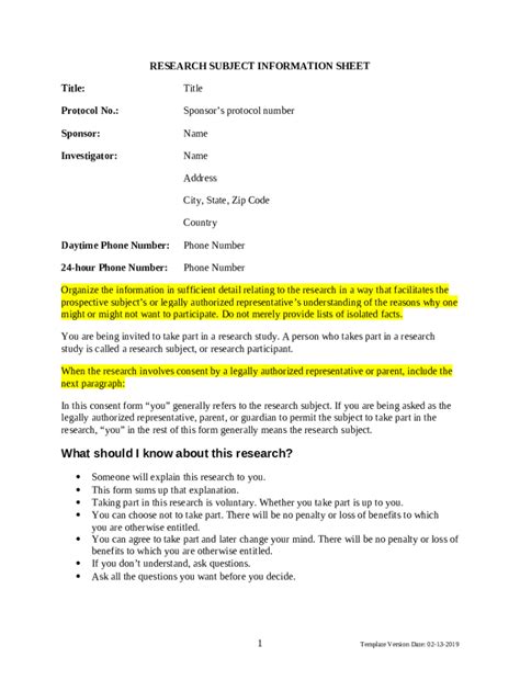 NIH-FDA Clinical Trial Protocol Template - medicine okstate Doc ...