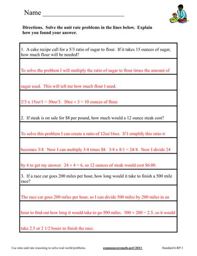 Image result for How to Solve Rate Problems Math
