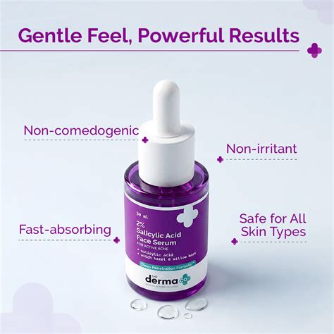 2% Salicylic Acid Serum for Acne -30ml | The Derma Co