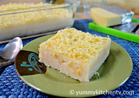 Maja Blanca With Cheese