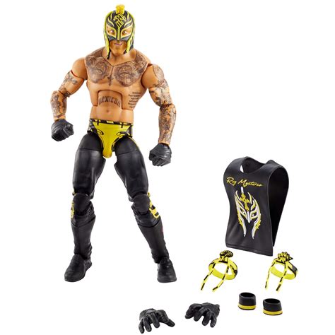 WWE MATTEL Top Picks Elite Rey Mysterio 6-inch Action Figure with ...