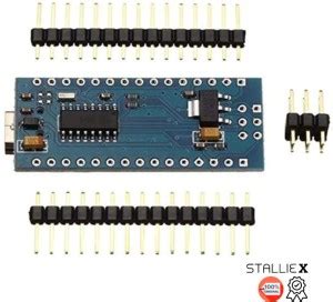 StallieX Unsoldered Arduino Nano V3 ATMEGA328 Board Compatible with ...