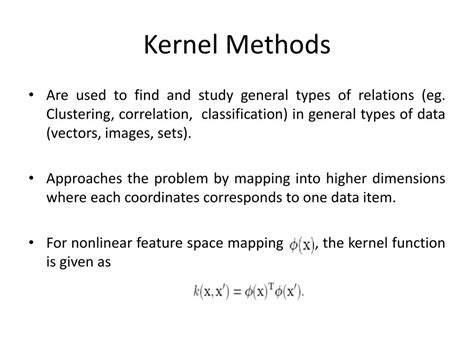 Image result for Kernel Methods