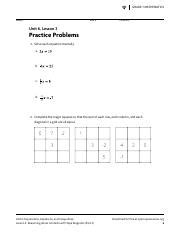 6th 3.7 Practice Problems 的图像结果