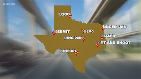 Names Of Towns In Texas