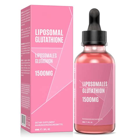 Buy NALACAL Liposomal Glutathione, 1500 MG & Liposomal Glutathione ...