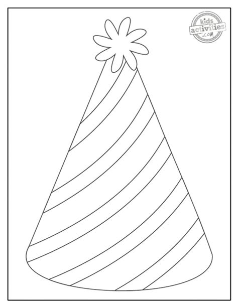 Party Hat Template To Make Your Own Party Hat! | Kids Activities Blog