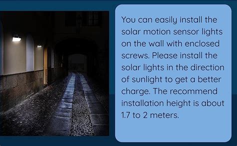 Epyz Solar Lights Outdoor 206 LED, Solar Security Lights, Motion Sensor ...