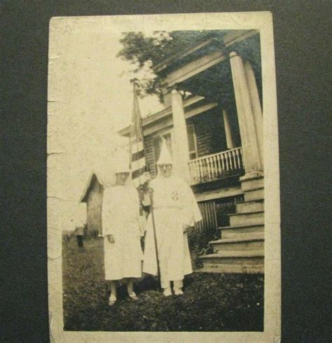 *c.1920s ORIGINAL VINTAGE KU KLUX KLAN KKK PHOTOGRAPH --w/ INVISIBLE ...