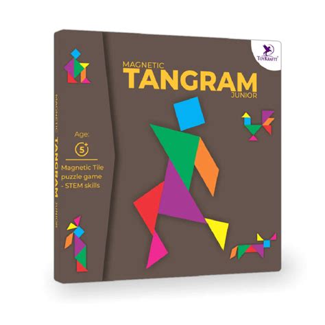 Toykraftt Magnalogix Tangram — Toycra