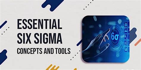Essential Six Sigma Concepts and Tools, August 30 2023 | Online Event ...