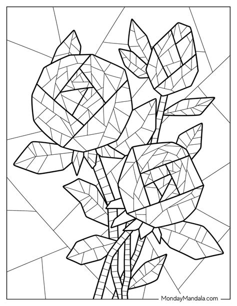 22 Mosaic Coloring Pages (Free PDF Printables)